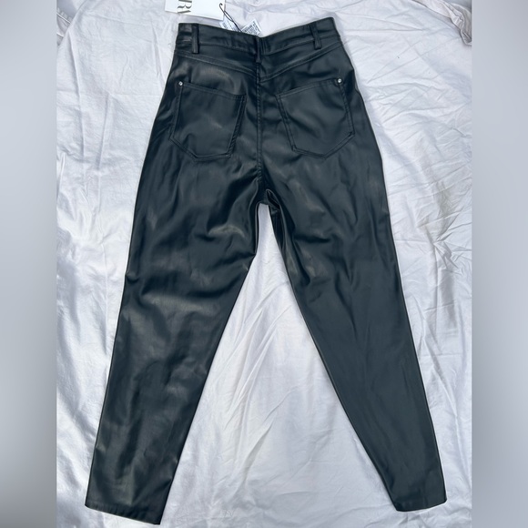 Zara fake leather pant - Picture 3 of 3